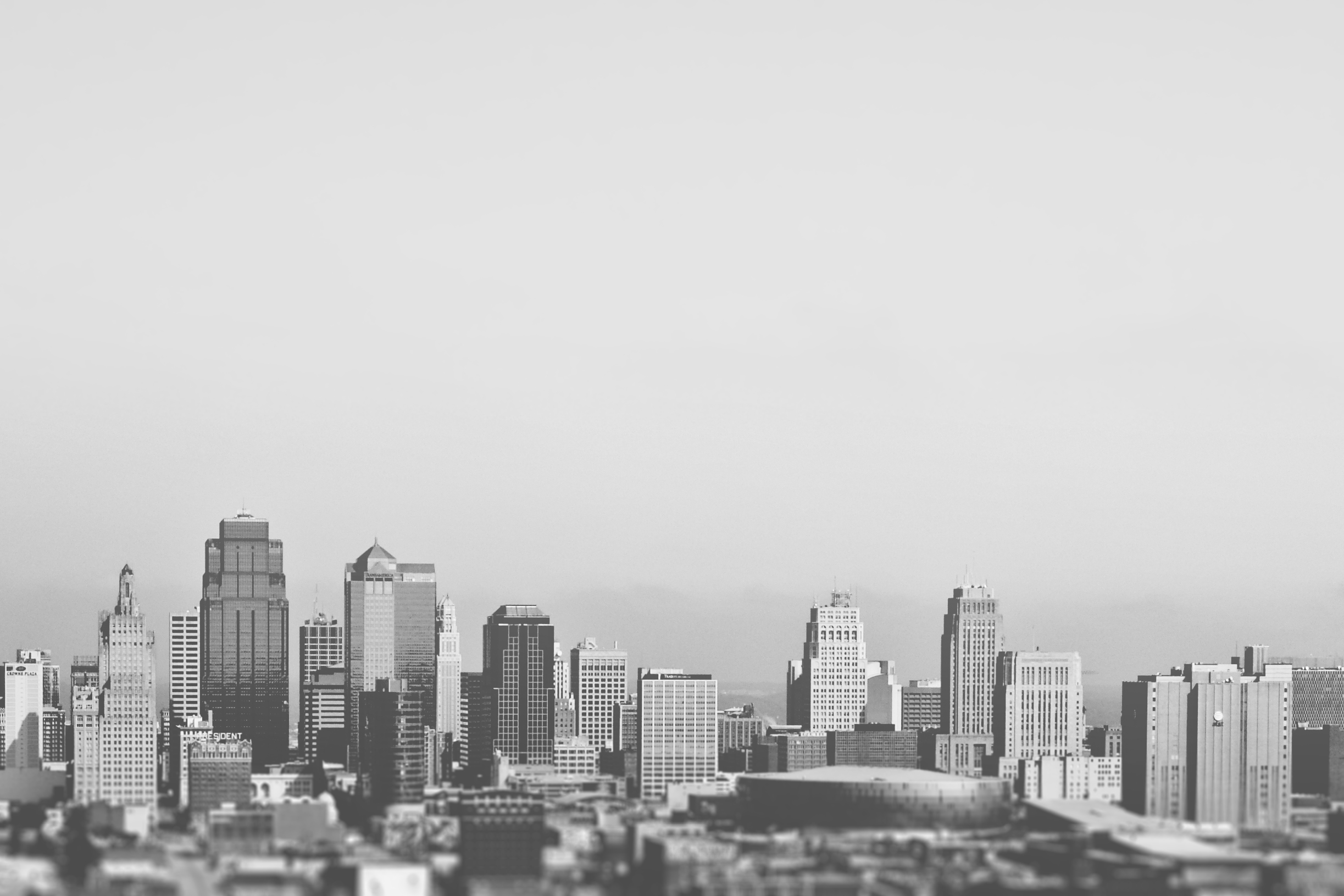 A view of the city's skyline